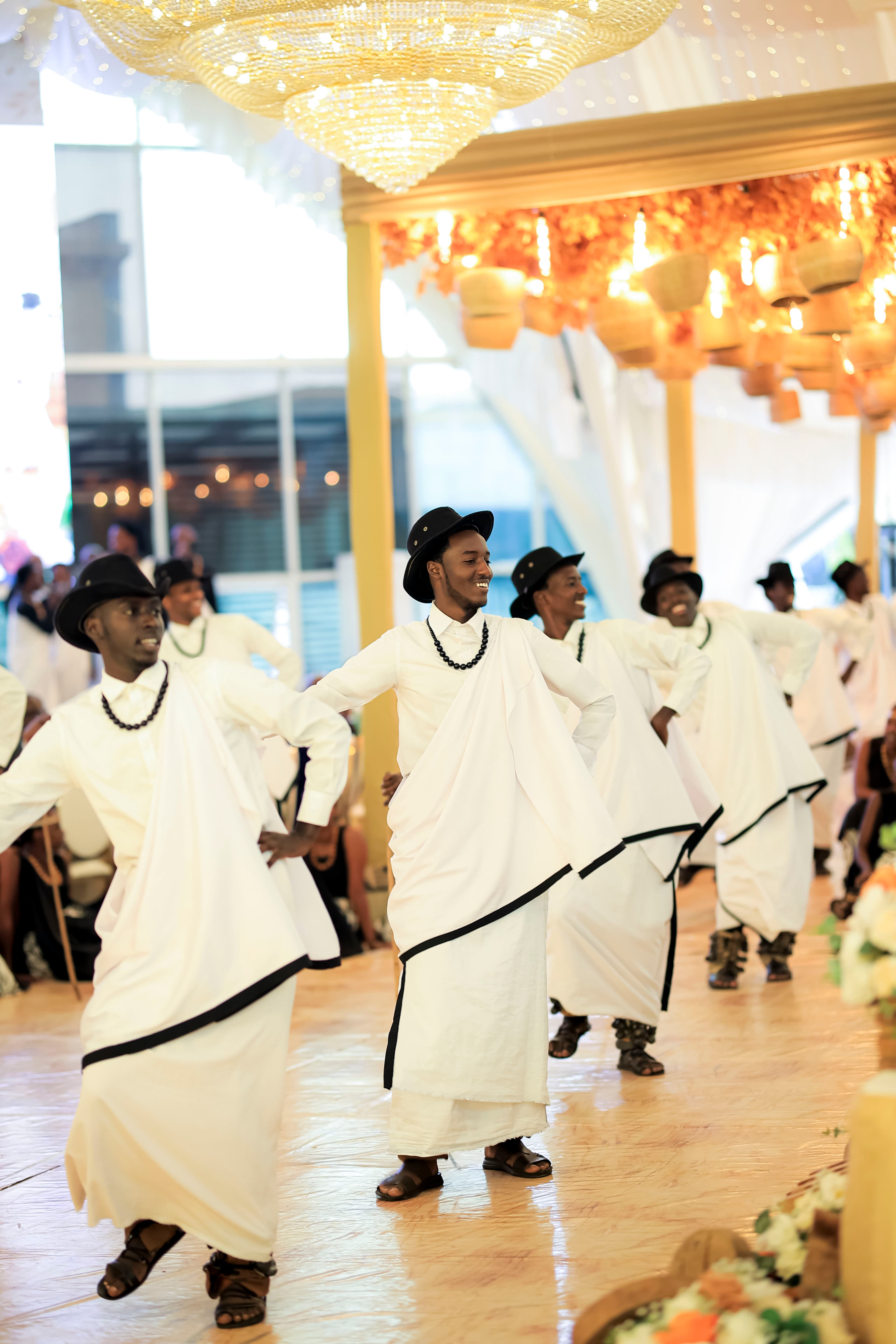 Grand finale with dancers bowing