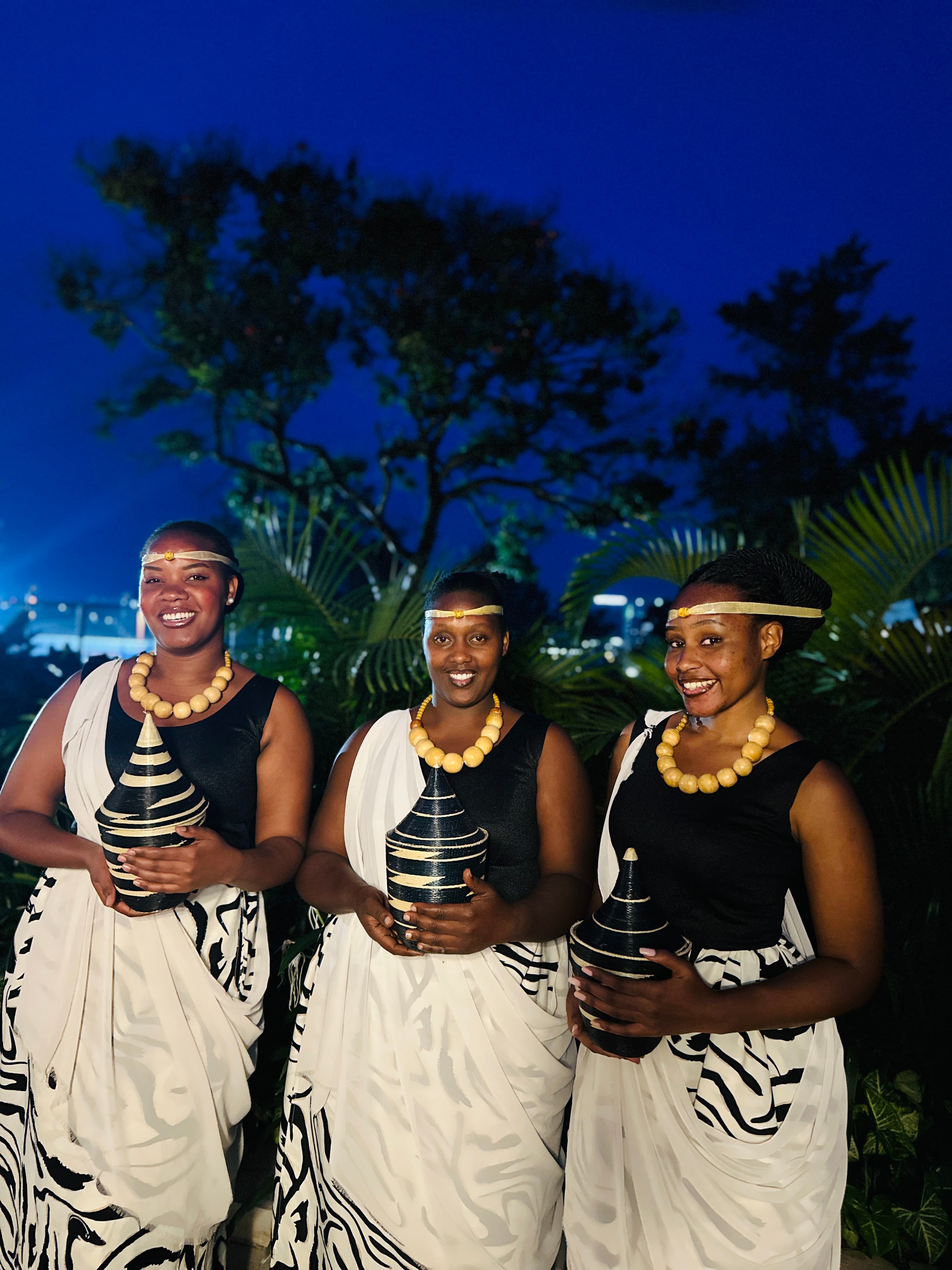 Festival performance featuring Raissa Dja